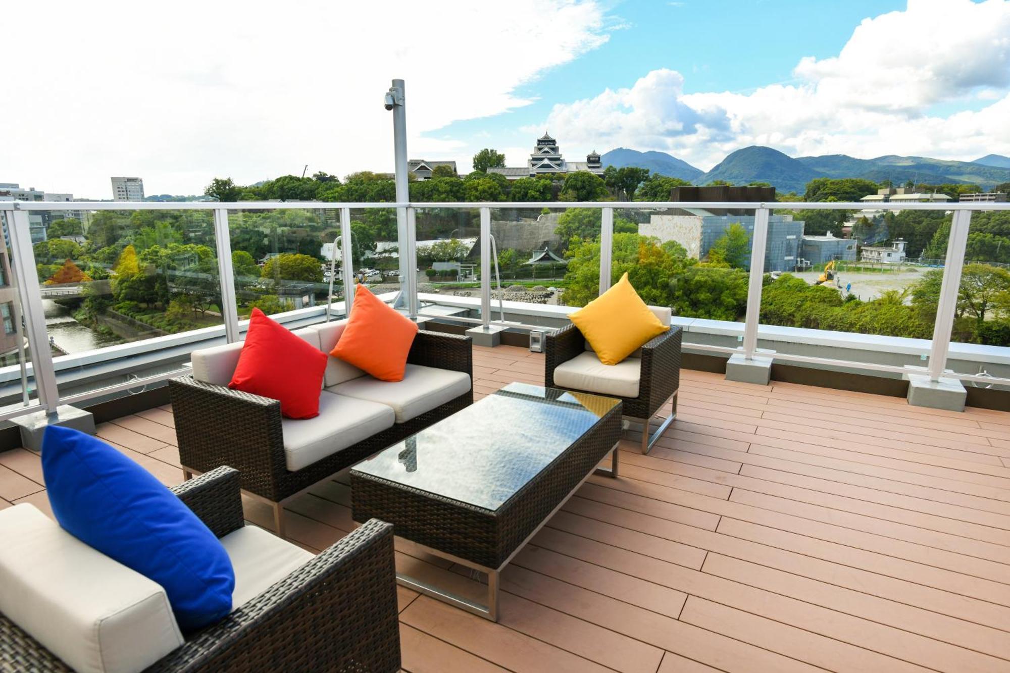 &And Comfy Hotel Kumamoto Jo View Bagian luar foto
