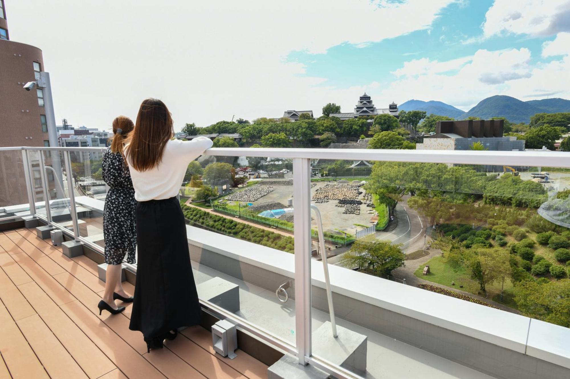&And Comfy Hotel Kumamoto Jo View Bagian luar foto