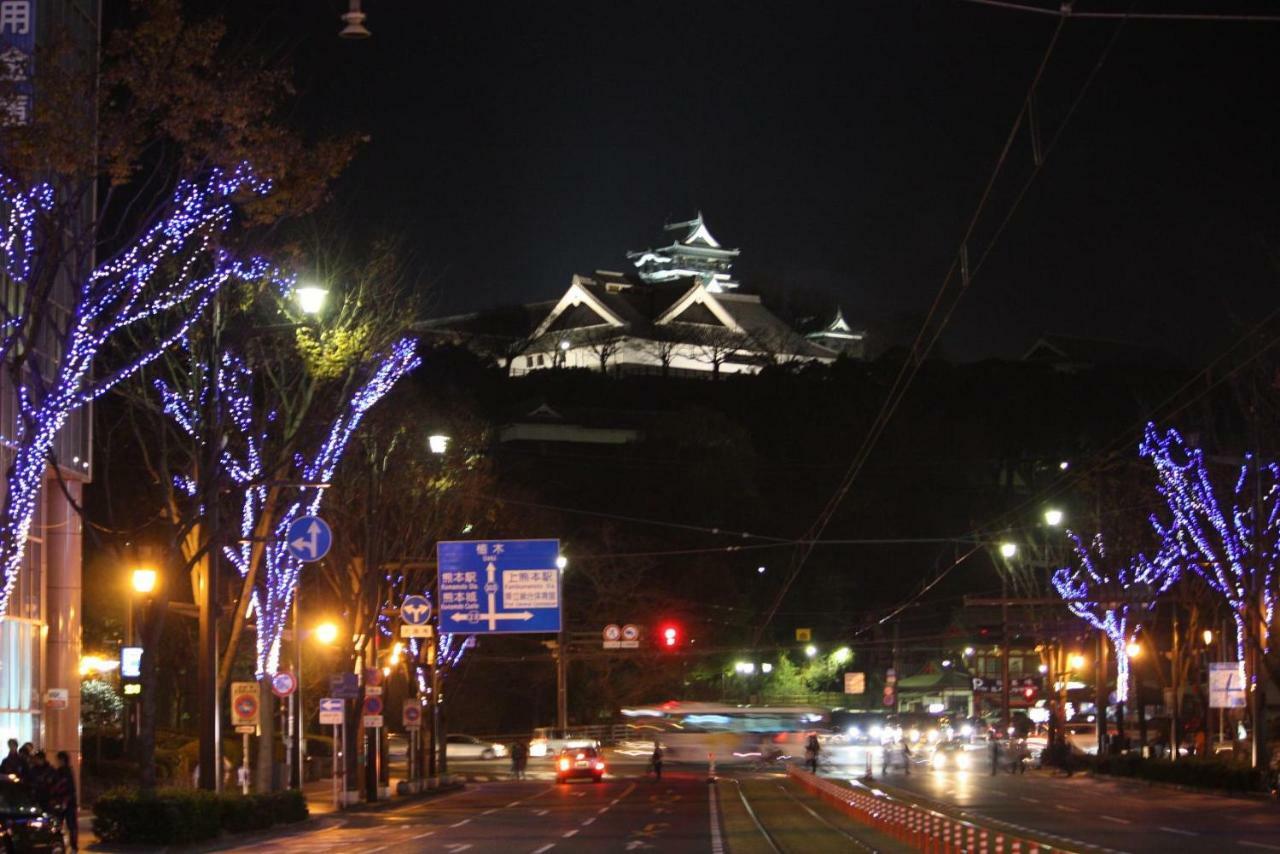 &And Comfy Hotel Kumamoto Jo View Bagian luar foto