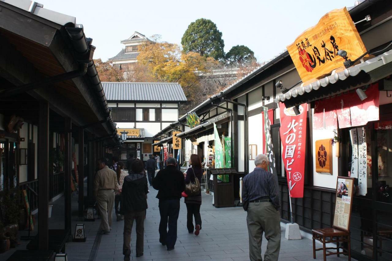 &And Comfy Hotel Kumamoto Jo View Bagian luar foto