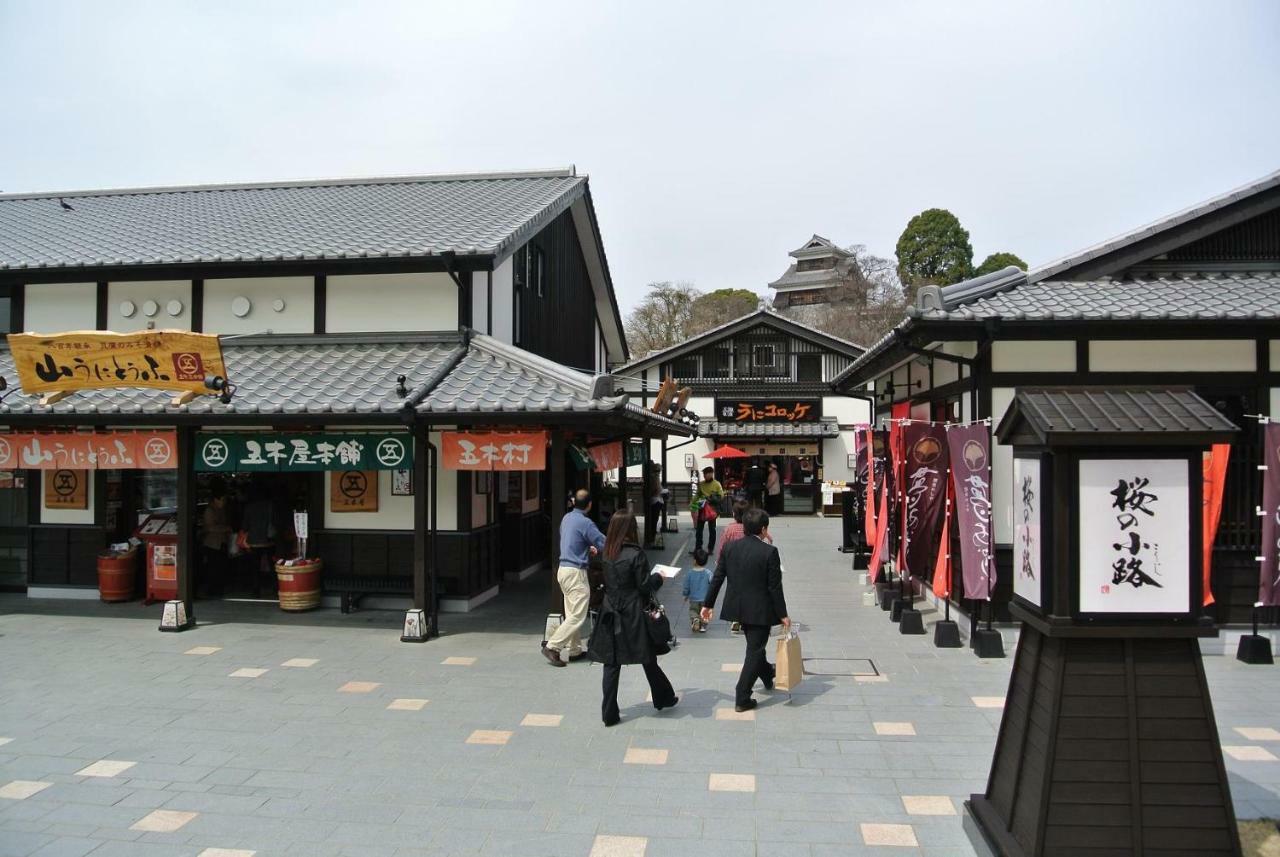 &And Comfy Hotel Kumamoto Jo View Bagian luar foto